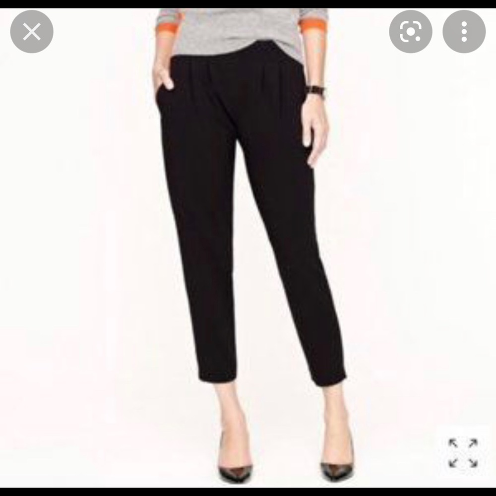 J. Crew curator pant in blackl